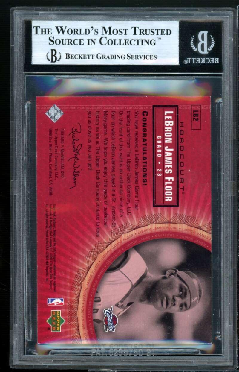 Amazon.com: Lebron James Rookie Card 2003-04 UD Hardcourt